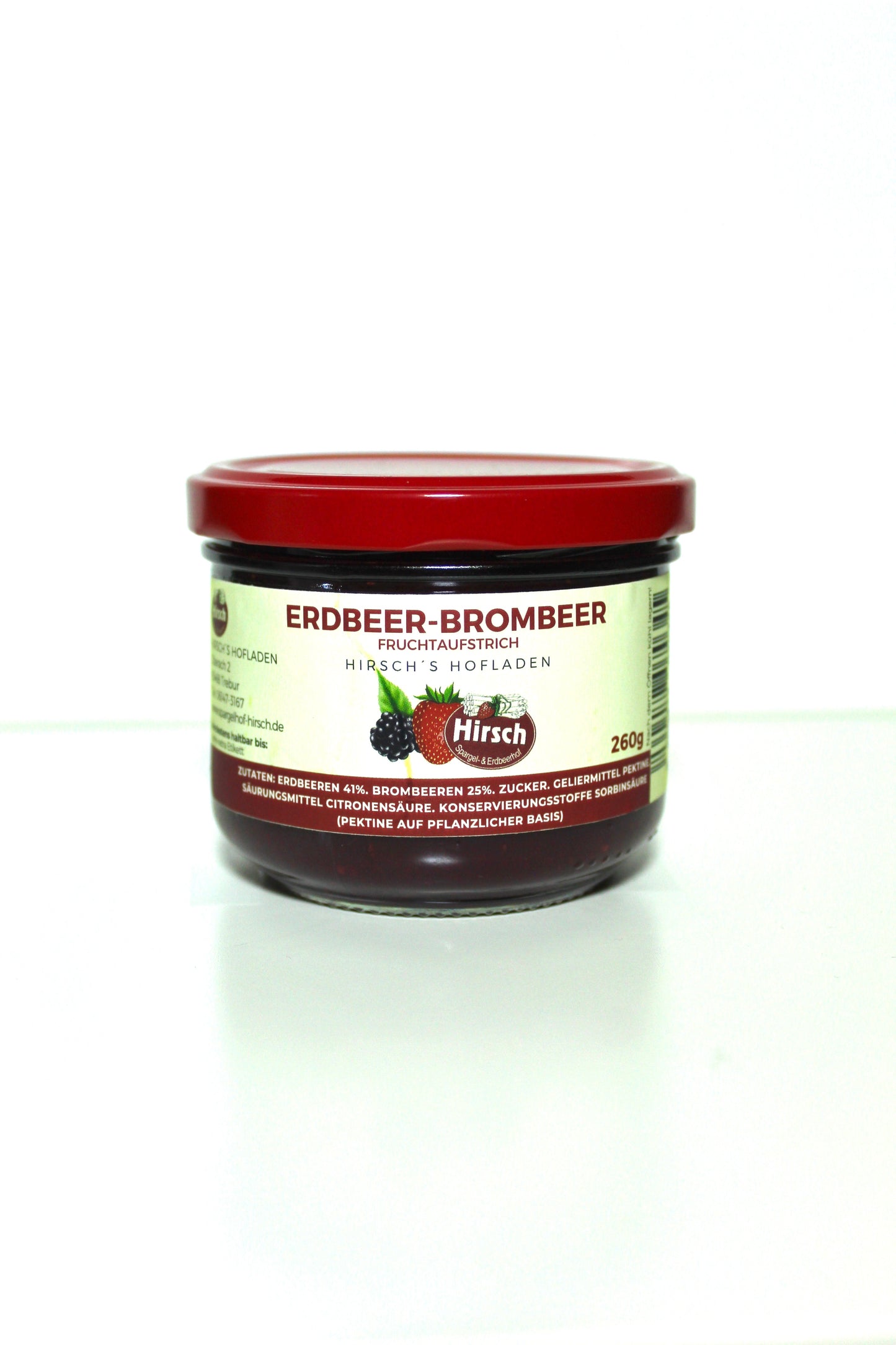 Erdbeer-Brombeer Fruchtaufstrich