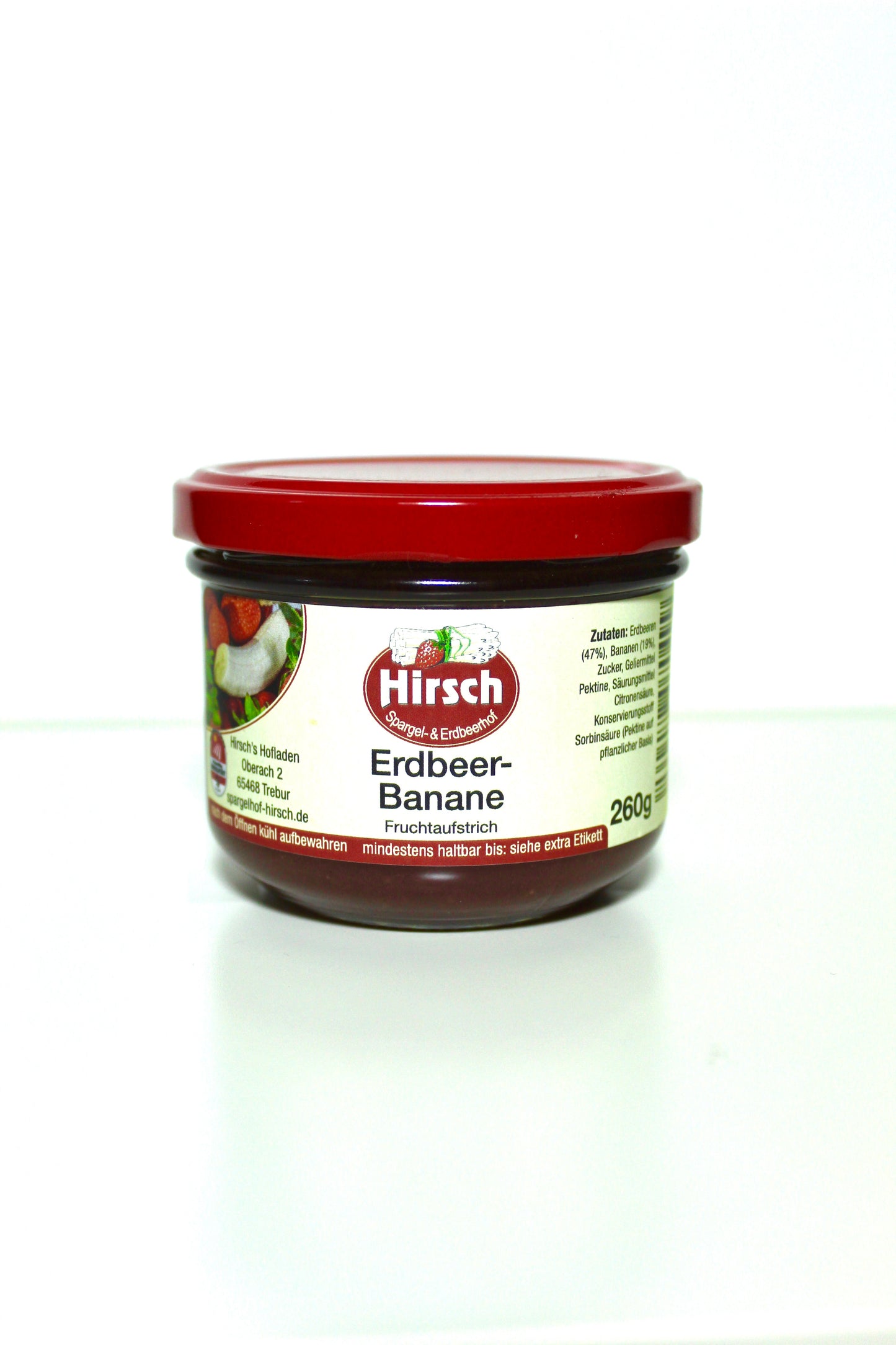 Erdbeer-Bananen Fruchtaufstrich