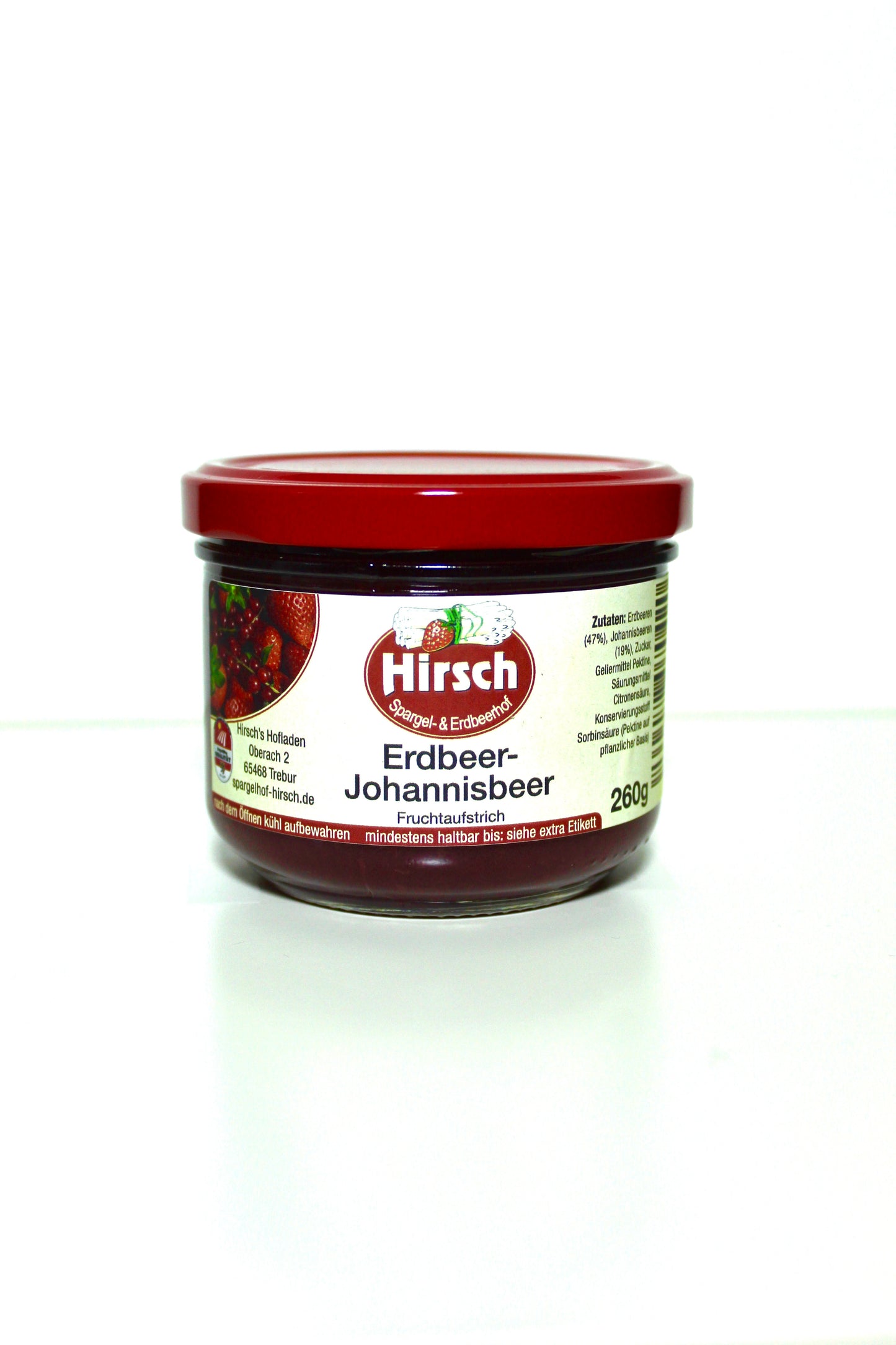 Erdbeer-Johannisbeer Fruchtaufstrich