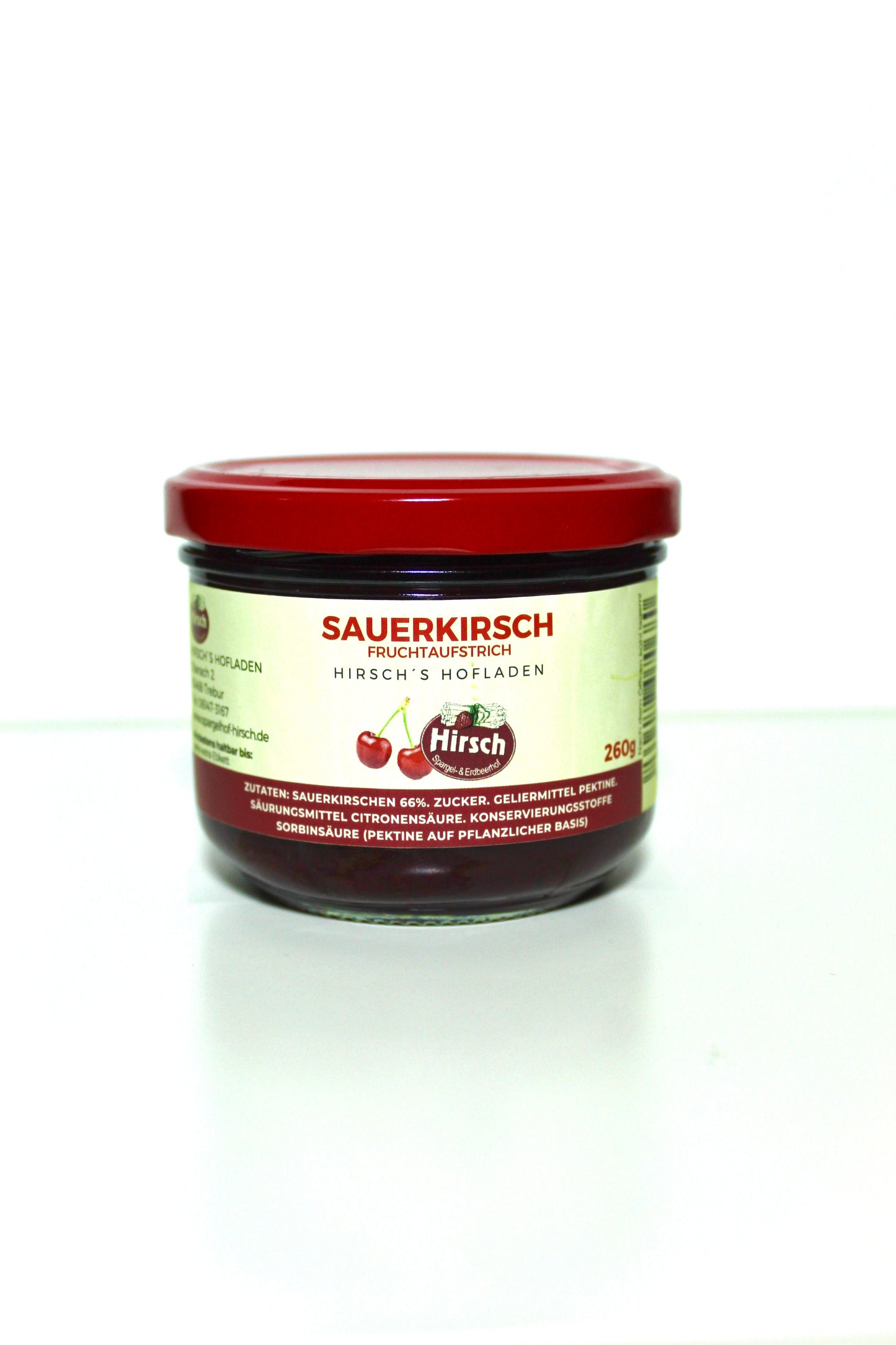 Sauerkirsch Fruchaufstrich