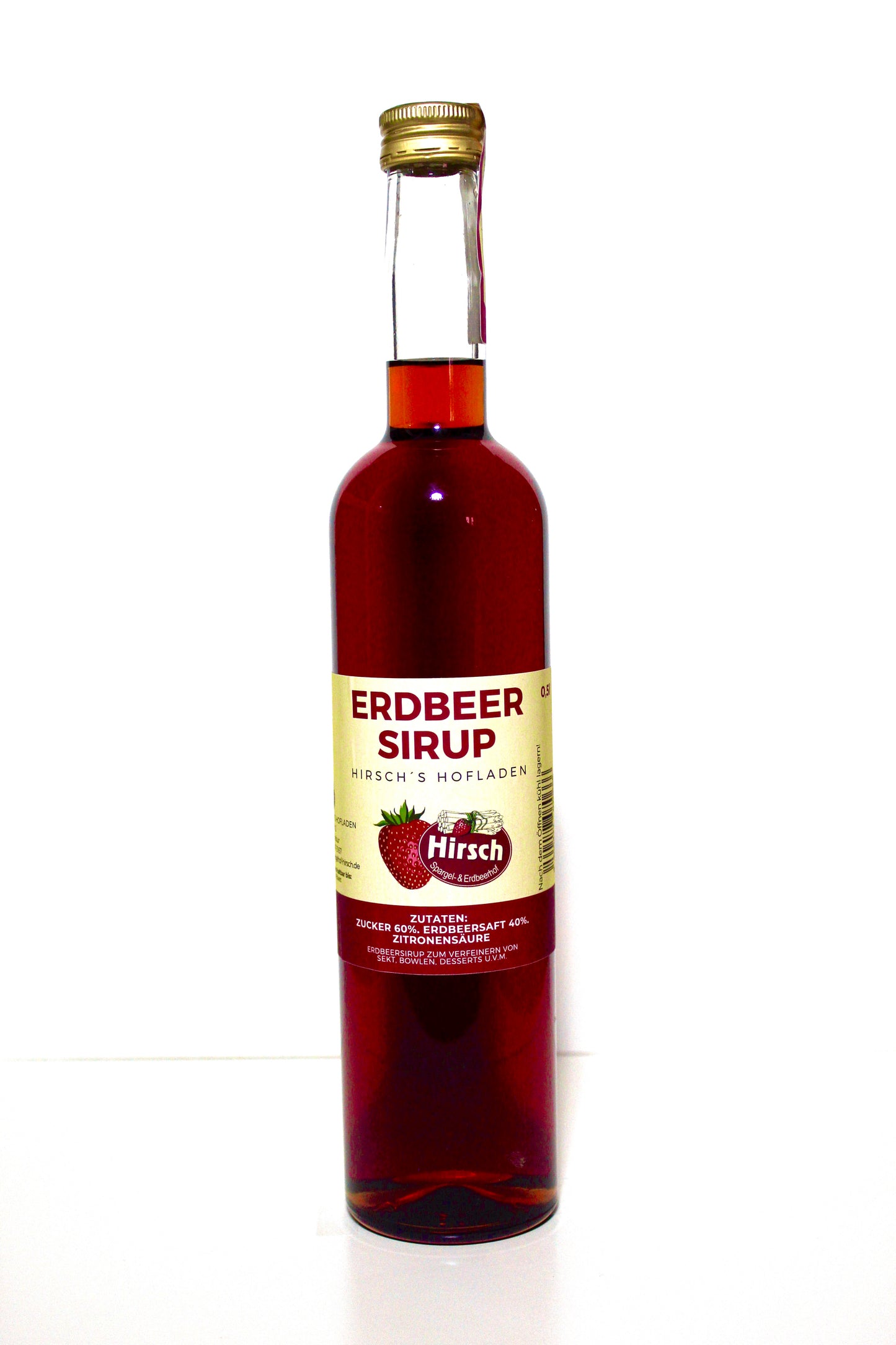 Erdbeer Sirup