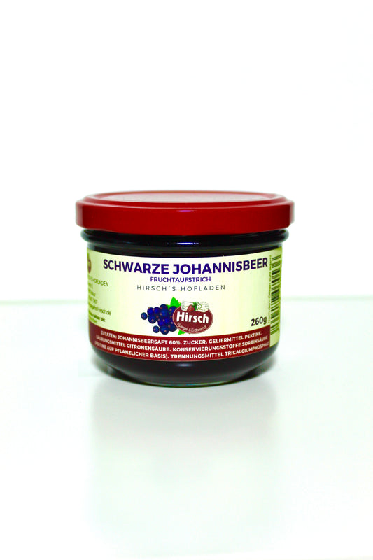 Schwarze Johannisbeer Fruchtaufstrich
