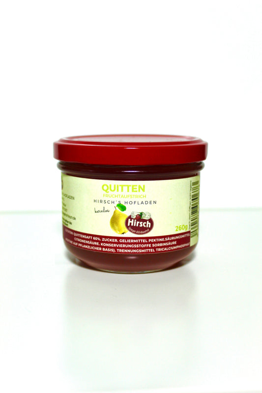 Quitten Fruchtaufstrich kernlos