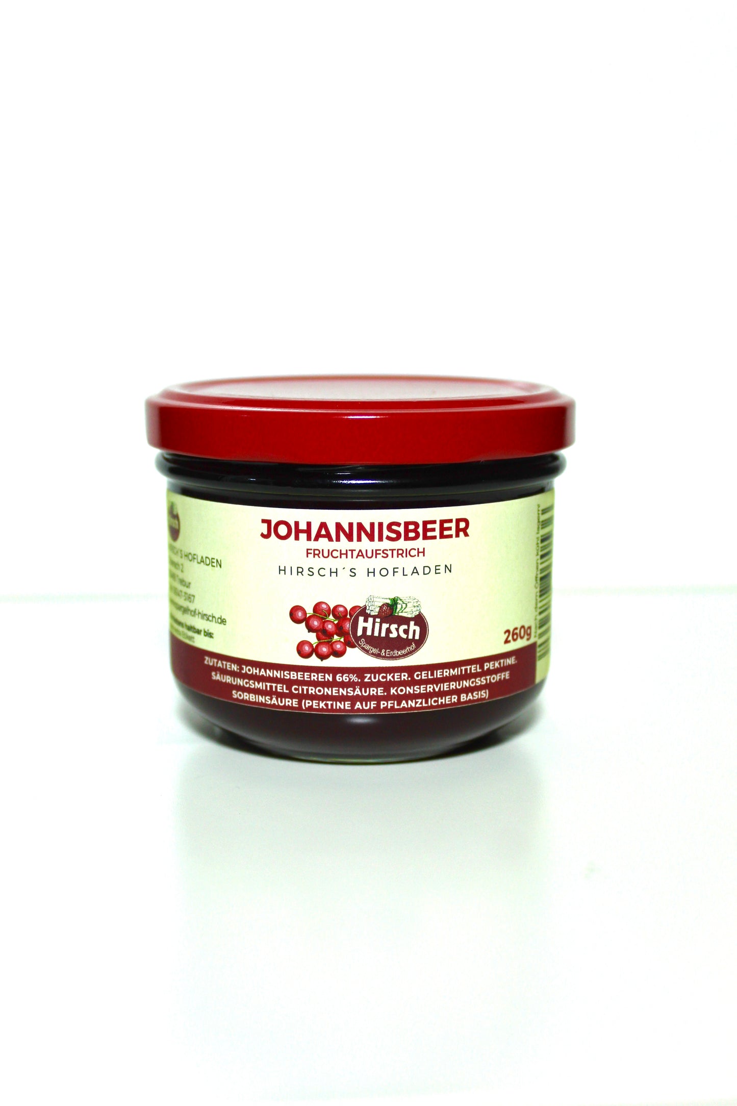 Rote Johannisbeer Fruchtaufstrich