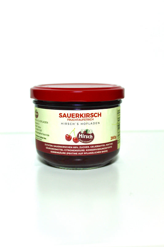 Sauerkirsch Fruchaufstrich