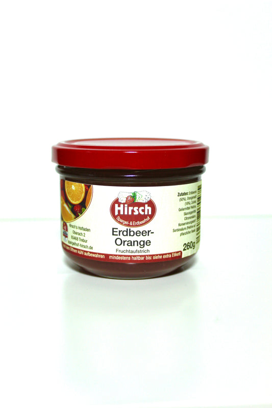 Erdbeer-Orangen Fruchtaufstrich