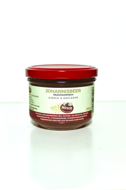 Champagnerfarbiger Johannisbeere Fruchtaufstrich