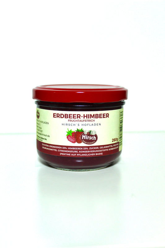 Erdbeer-Himbeer Fruchtaufstrich